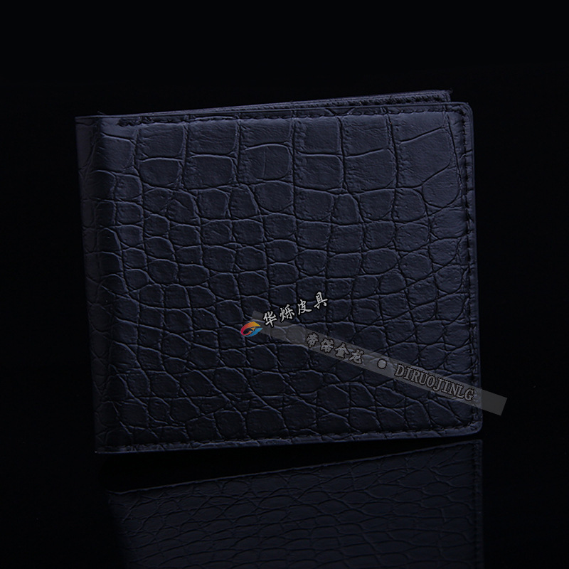 man business affairs wallet double-deck Solid Imitation leather Wallet have cash less than that is registered in the accounts Wang bag Purse Multi-bit cards Ten yuan Stall Mode