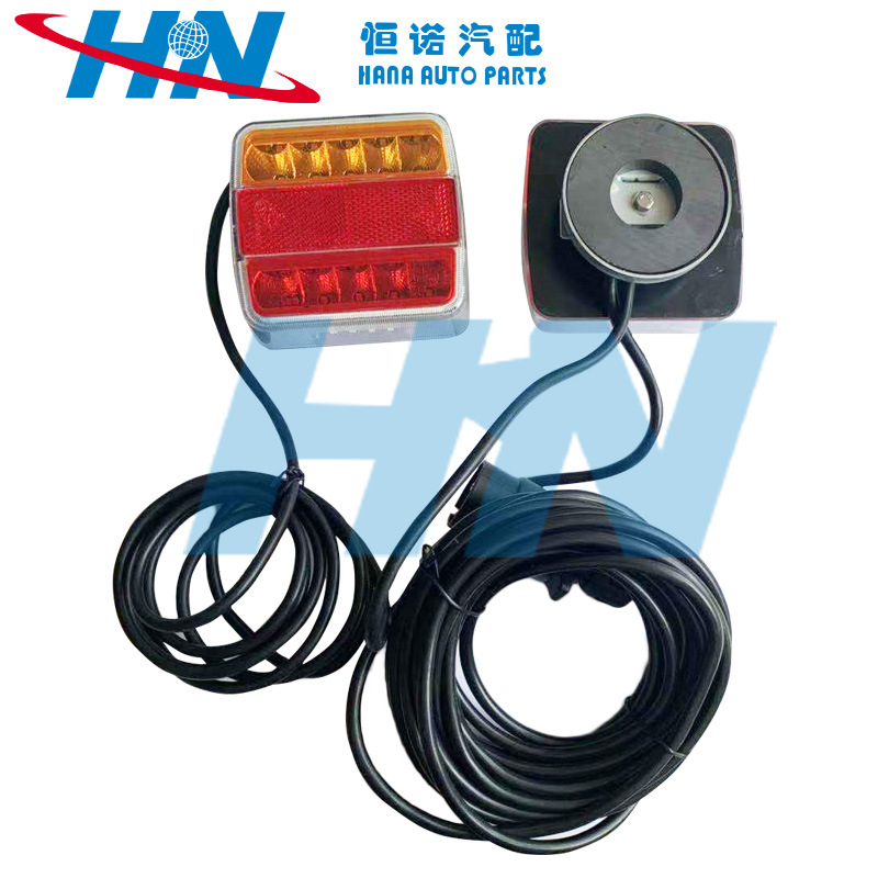 Las ventas transfronterizas 20LED doble color con imán luz trasera impermeable anti-colisión LED luz trasera LED luz de la esquina