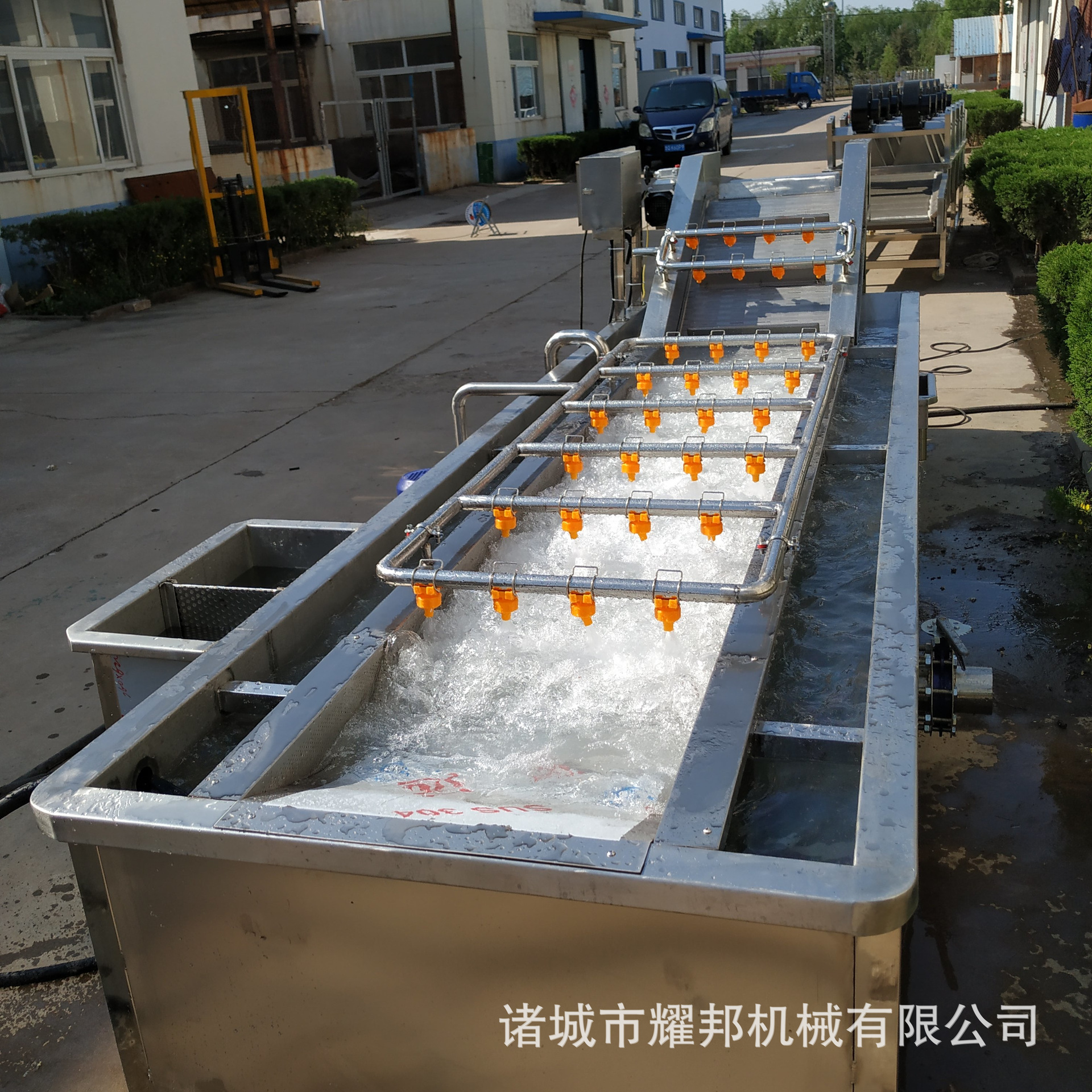 现货供应冬笋蒸煮漂烫机 竹笋清洗漂烫冷却流水线 全自动漂烫机