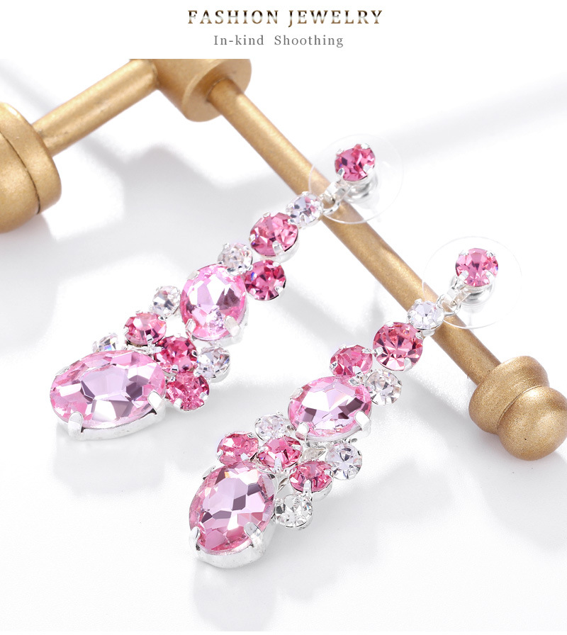 New Fashion Ladies Earrings Crystal display picture 6