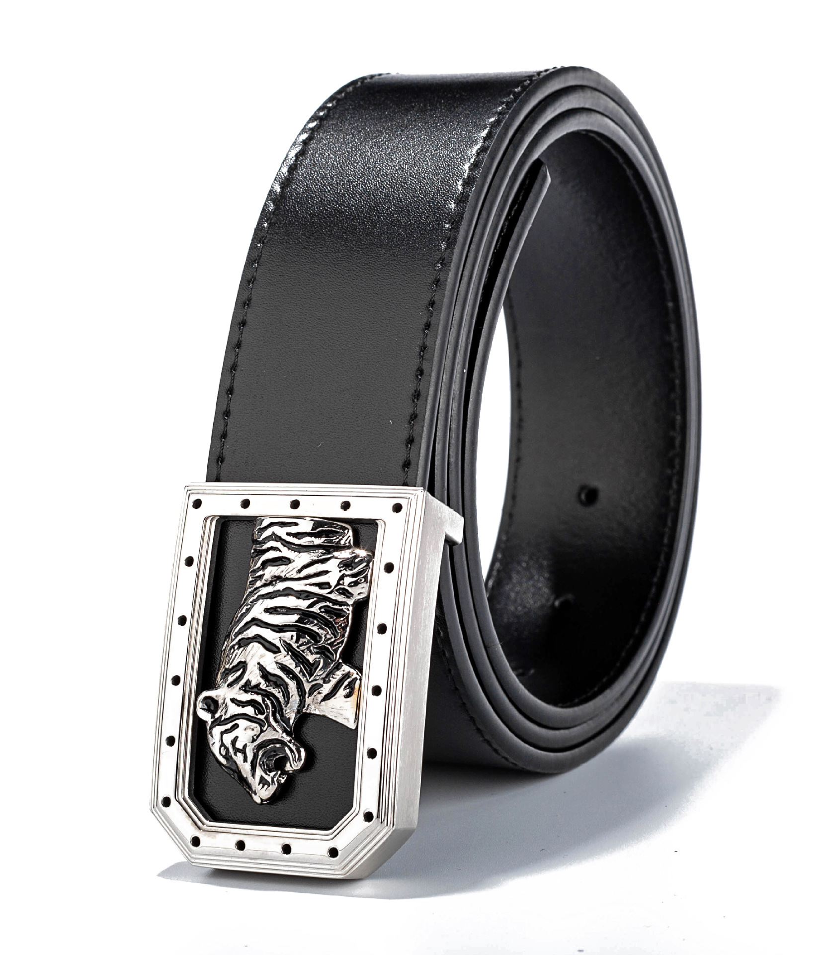 Elite quality import double-sided silicone leather belt