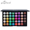 POPFEEL Matte eye shadow, eyeshadow palette, makeup primer, 40 colors, earth tones