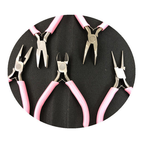 4.5-inch Mini Pliers Mini Needle-Nose Pliers Bevel Pliers Needle-Nose Pliers Round-Nose Pliers 4-inch Handmade DIY Small Pliers