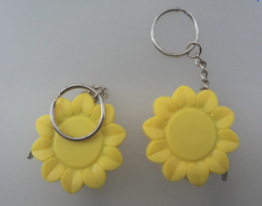 可爱迷你卡通卷尺 钢卷尺 方便携带 做赠品