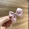 Children's cloth, hairgrip handmade with bow, cute hair accessory for princess, wholesale