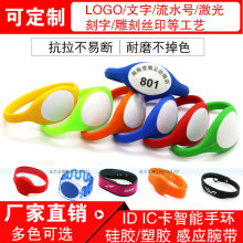 RFID硅胶手腕带｜ID电子锁手牌｜ID桑拿手牌｜IC手表卡
