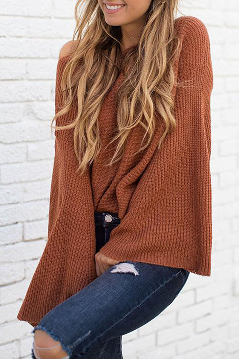 Fashionable Batwing Sweater