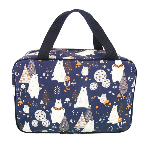 Travel wash bag cartoon bath cosmetic bag female portable male large capacity portable bath bag bath bag storage bath bag