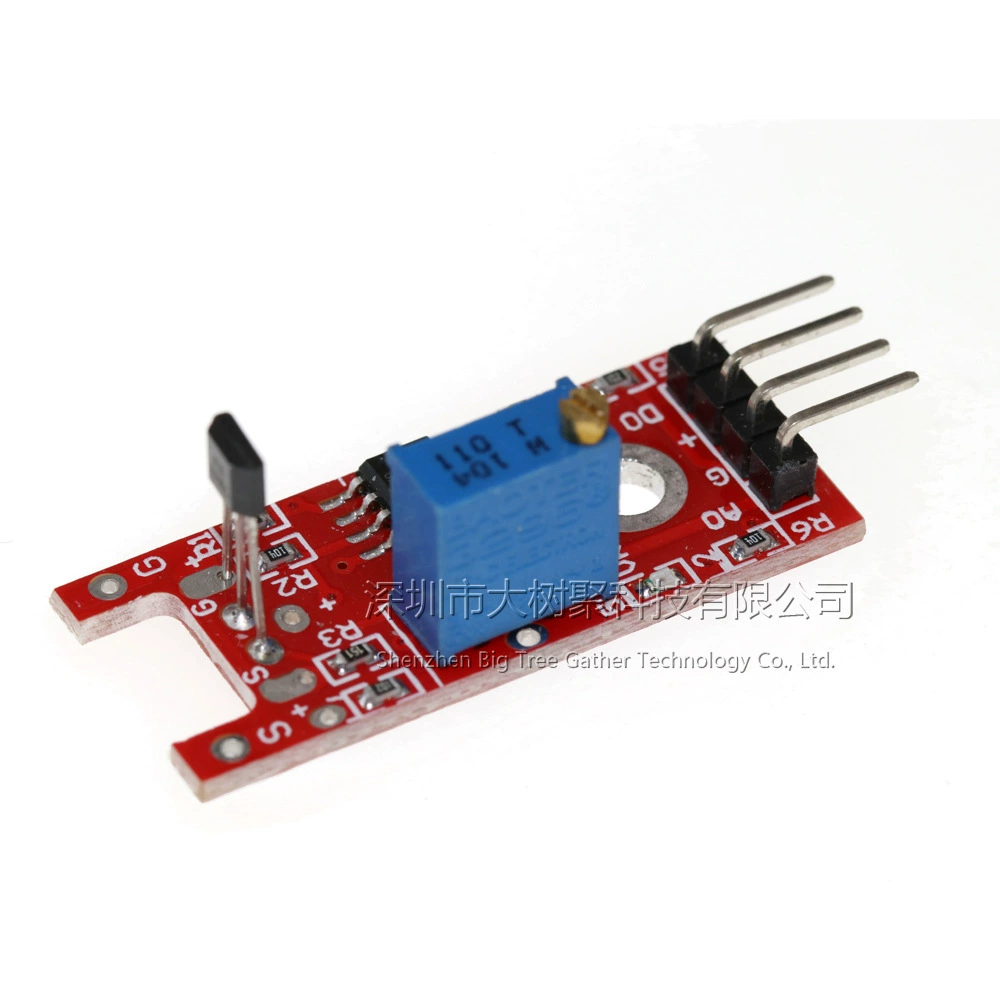 Line magnetic sensor, module