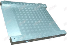 不锈钢带引坡小型称重地磅 大屏幕防水无线称重地磅称价格