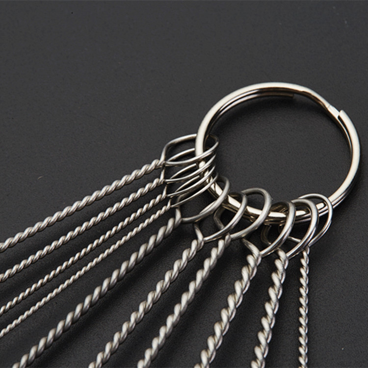 Cepillo de tubo de ensayo de nylon al por mayor de fábrica Cepillo de limpieza de tubos de 10 piezas Cepillo de herramientas