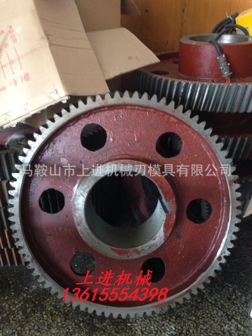 山东泰安产Q11-6*2000机械剪板机大齿轮 剪板机配件