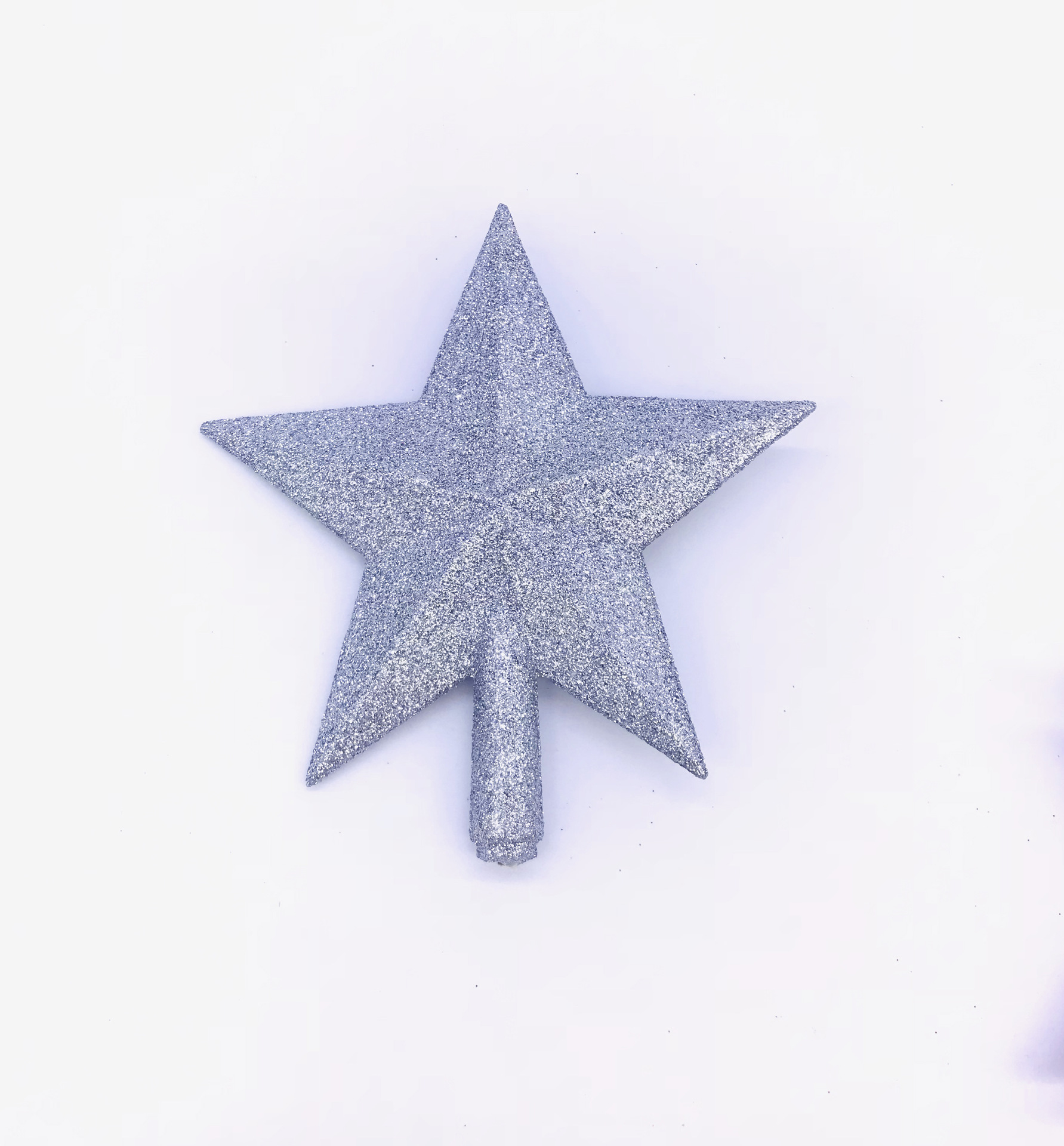 Navidad creativa decoración del árbol de Navidad estrella de cinco puntas 2021 Nueva decoración navideña árbol tridimensional estrella superior transfronteriza exclusiva