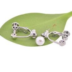 厂家批发螺丝耳夹无需剪耳针耳钉转换器耳夹无耳洞女耳环耳骨夹