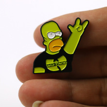 跨境热卖 辛普森一家卡通胸针辛普森The Simpsons徽章厂家直销