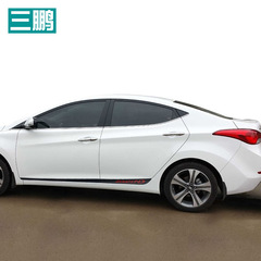 Sanpeng—Customizable Carbon Fiber Decorative Strips for Modern Avante Door Sills, Car Stickers for Personalized Vehicle Modification