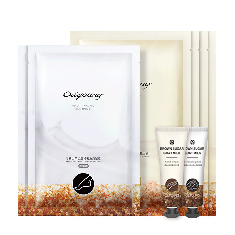 Eolighty Source Foot Mask Dead Skin Exfoliating Soft Feet Removing Calluses Foot Mask Nourishing Whitening Gentle Care Moisturizing Foot Care