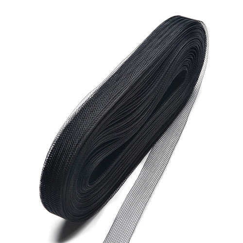 Hardened and thickened black stretch mesh performance costume with bustle and skirt lining P.P horse hair tail mesh wedding dress fishbone thick silk