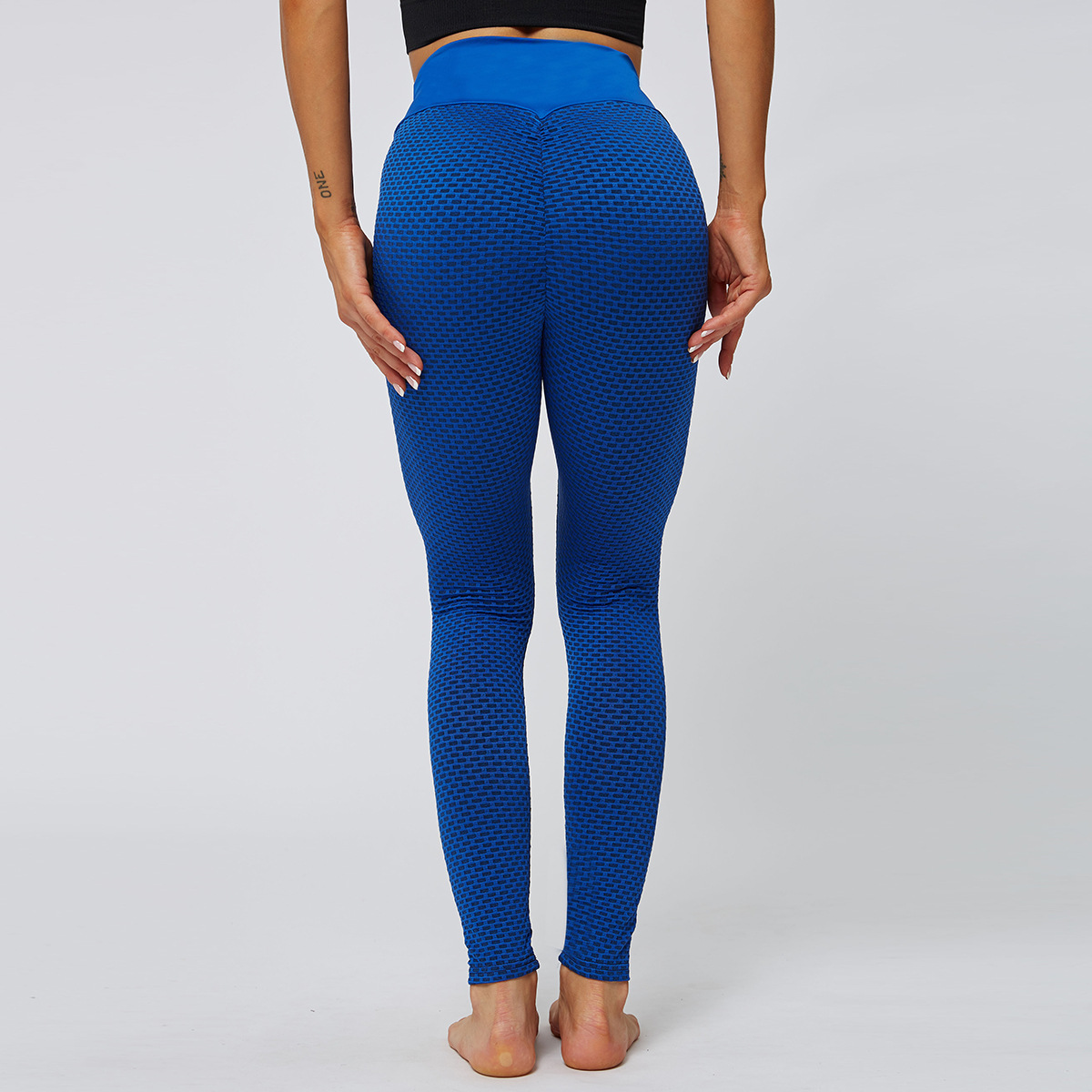 Fitness Yoga Cintura alta Deportes Pantalones ajustados sin costuras NSLX20280