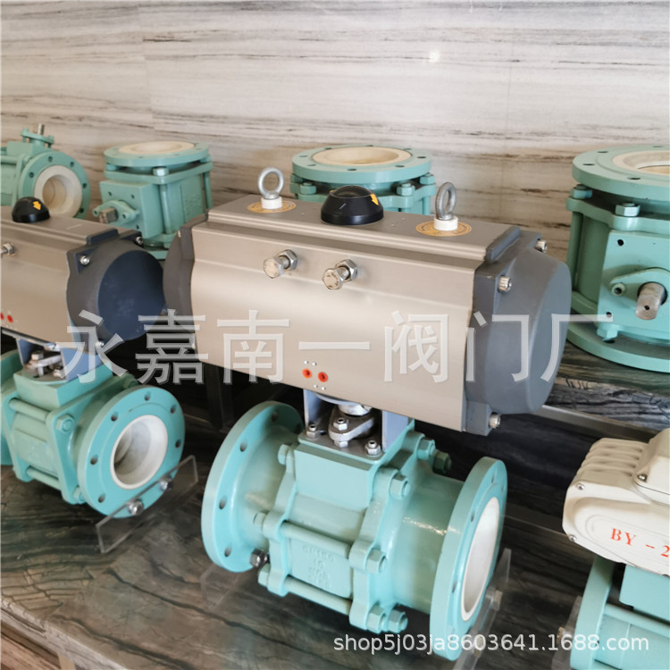 手动内衬陶瓷球阀 Q41TC-10C DN100 法兰陶瓷球阀