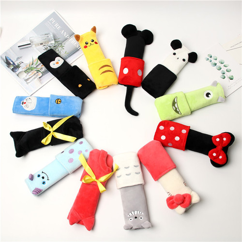 New Product Creative Cartoon Car Seat Belt Shoulder Pads Cute Cartoon Children Female Seat Belt Cover Shoulder Pads Wholesale