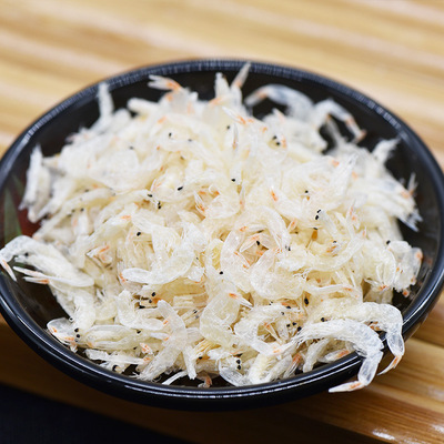 盖世 淡干虾皮100g袋装补钙宝宝辅食海产干货