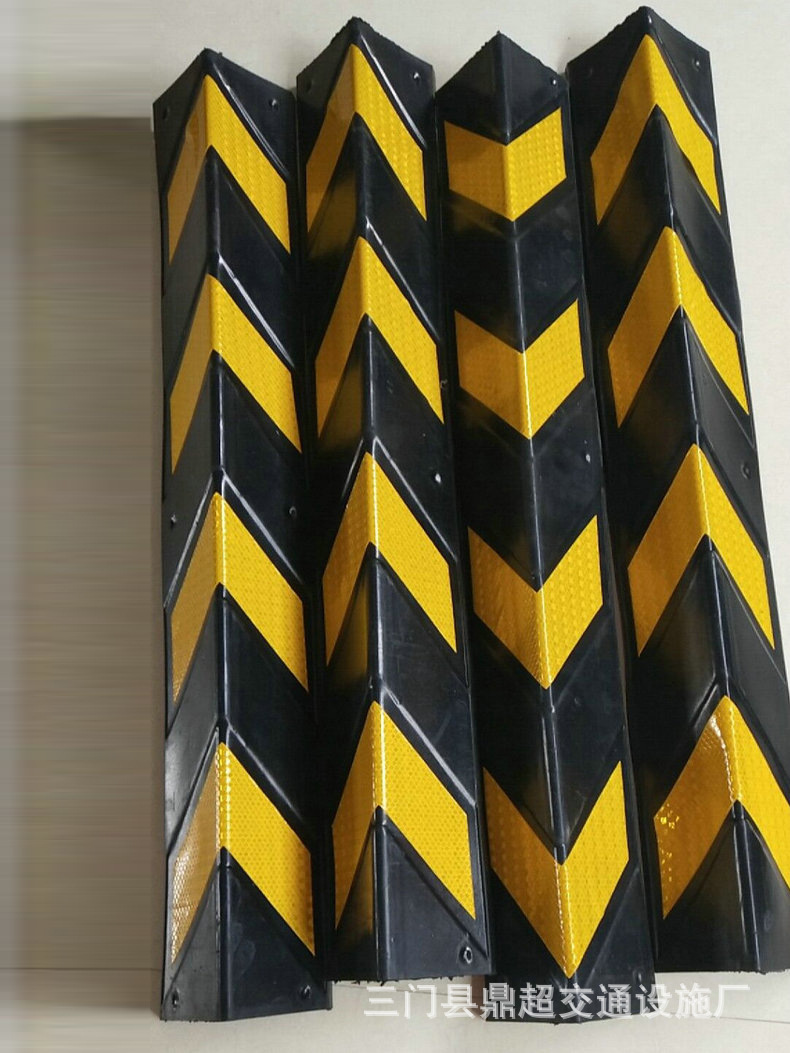 长期提供橡胶护角 80cm长  6mm厚橡胶护角 车库护墙角