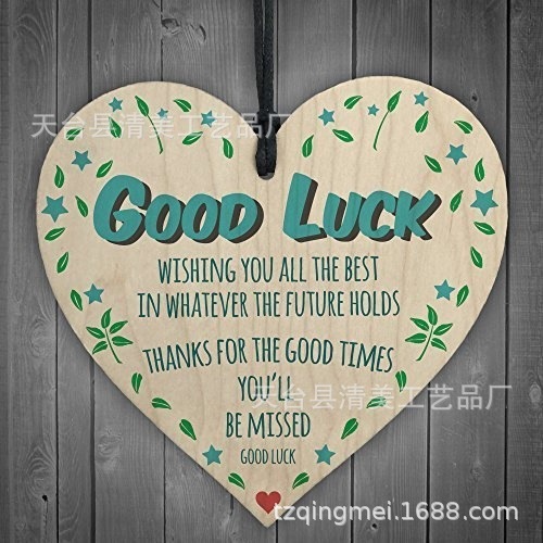 40 estilos 100mm amor madera chip colgante DIY madera colgante 1 paquete