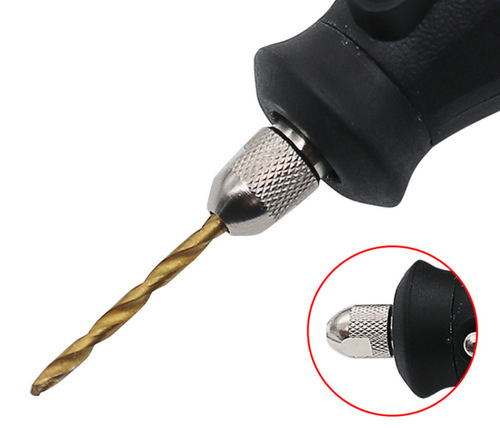 Electric grinding accessories factory price wholesale electric grinding machine three-jaw copper chuck nut 0.5-3.2mm multi-specification copper sandwich