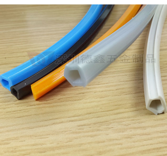 4545 5050工业铝型材配件/PVC胶条 封条 装饰条 槽10铝材密封条
