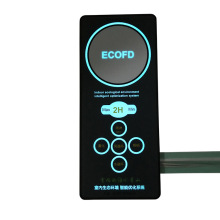 批发彩印薄膜按键开关 薄膜按键面板 渐变面膜 凸包PET面板