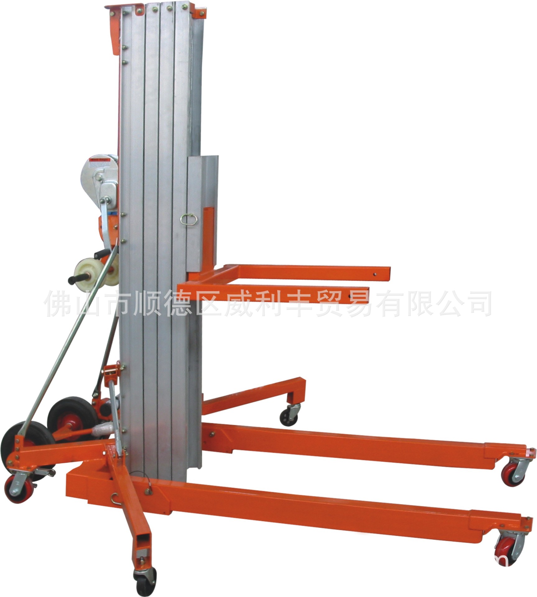 厂家直销高空作业平台手动物料升降机小型经济型升降平台