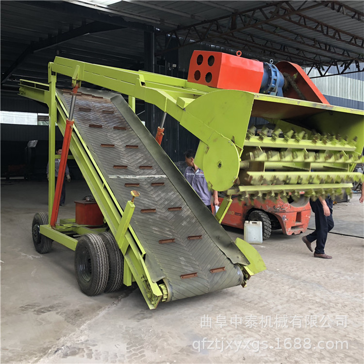 石家庄青贮取料机 液压升降高空扒草机