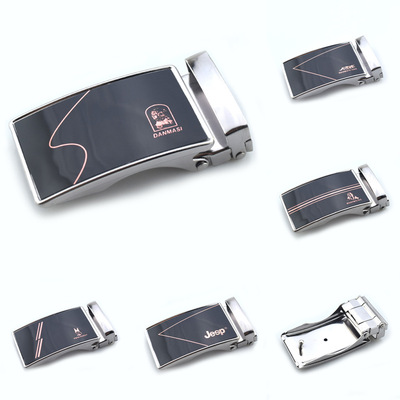 男士皮带扣 航空皮带头比牛皮还牛的腰带扣头 圆孔皮带挂扣钉扣|ru