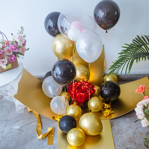 Surprise box explosion box confession balloon gift box birthday surprise Valentine's Day internet celebrity gift box balloon box