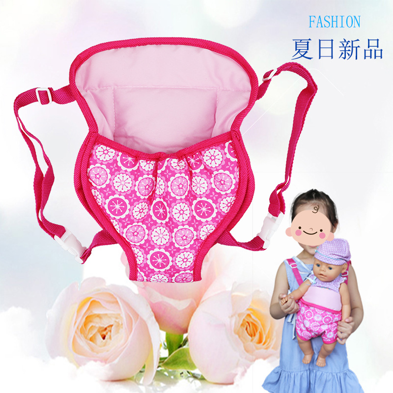Cross-border manufacturers directly supply 18 "American girl doll backpacks with 43cmbabybornx accessories for children