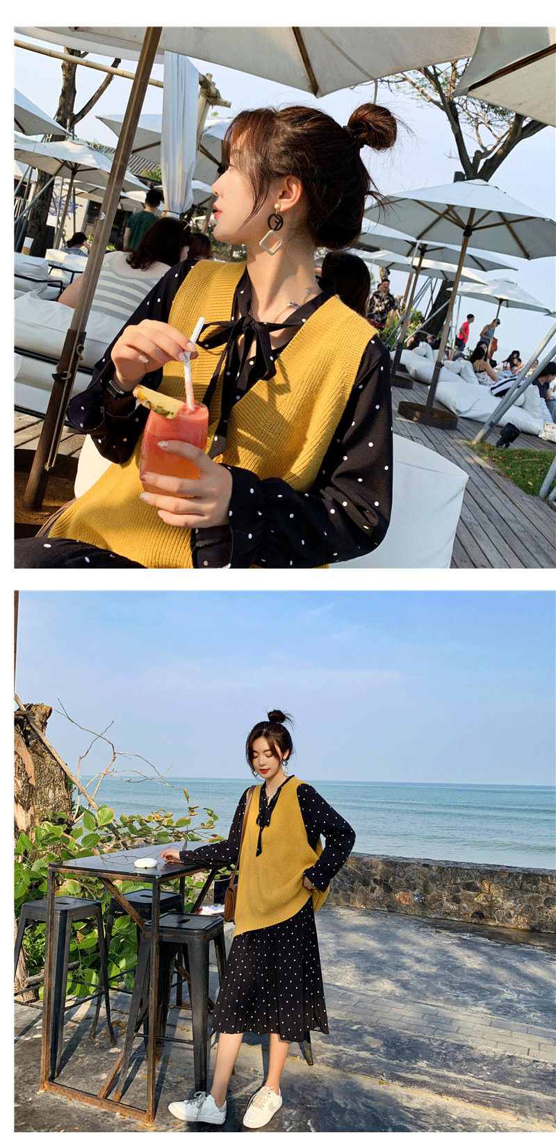 Gilet femme HUADA en Tricot - Ref 3316529 Image 9