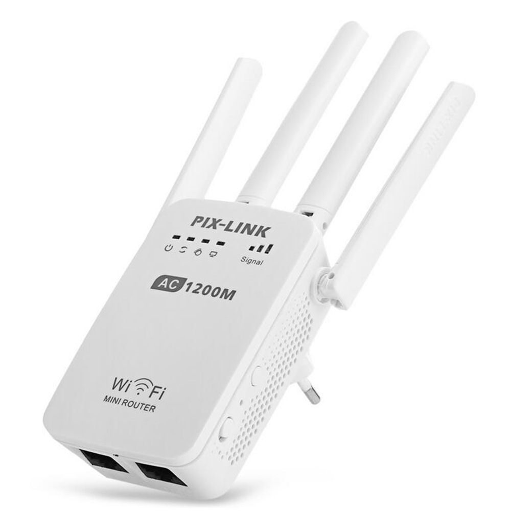 Répéteur WiFi 1200m sans fil 4 antenne double réseau - Ref 3426683 Image 6