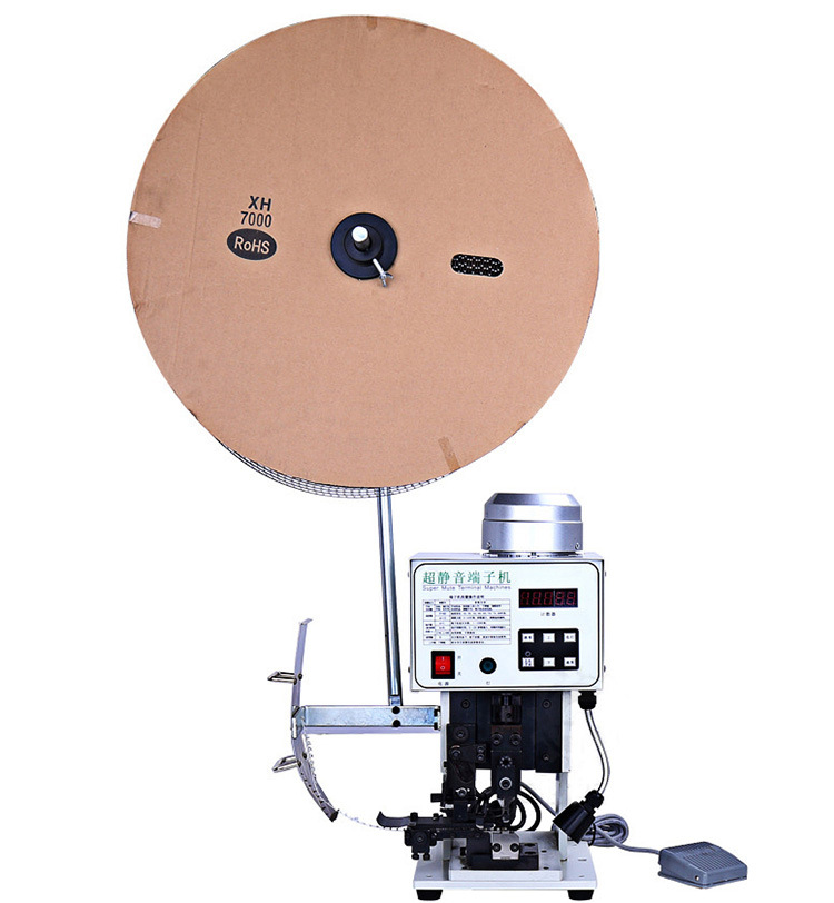 静音端子机1.5T2T4T半自动压接机端子压着机耐用端子机耐用型