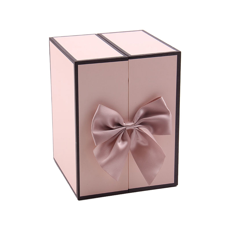 Caja de regalo Rosa abierta doble caja de regalo de flores eternas regalo de cumpleaños regalo de San Valentín caja de flores Qixi