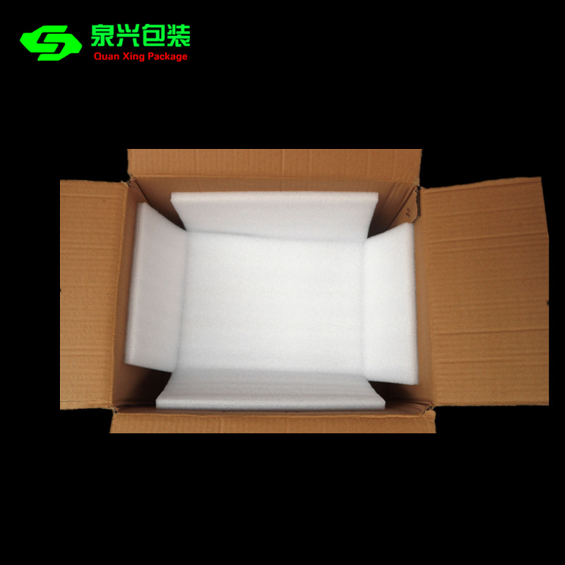 厂家定制EPE珍珠棉 广东无粘合珍珠棉平面箱 珍珠棉包装箱子盒子