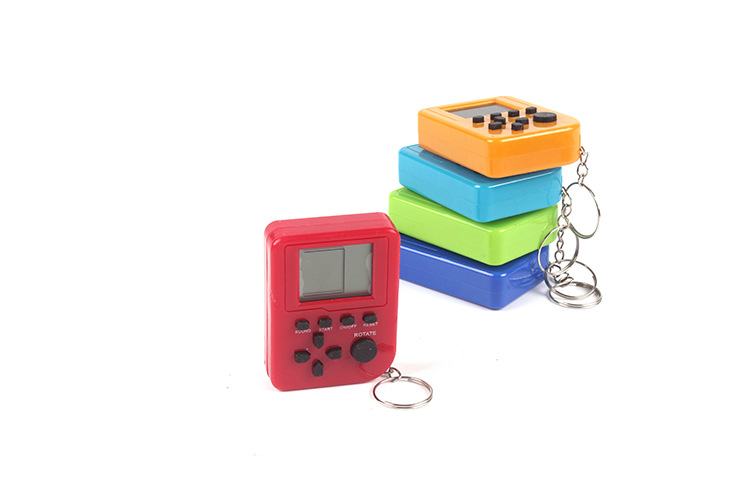 Consola portátil mini Tetris GAME BOX japonesa, juguete colgante nostálgico_voghion.com