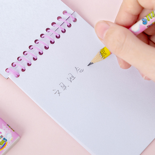 Creative and cute children's stationery set, gift box, school supplies, elementary school student prizes, opening event gifts, eight-piece set