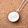 Necklace, fashionable pendant, accessory, wish, Amazon, European style, with gem