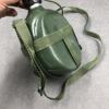 Wholesale 1L kg 87 Old -style flat kettle Outdoor Army Pot Aluminum Mountaineering Student Large -capacity Military Training kettle Development