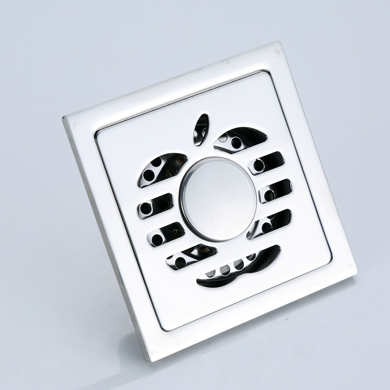 6厘不锈钢地漏防臭过滤网防堵下水器卫生间阳台浴室工业排水器