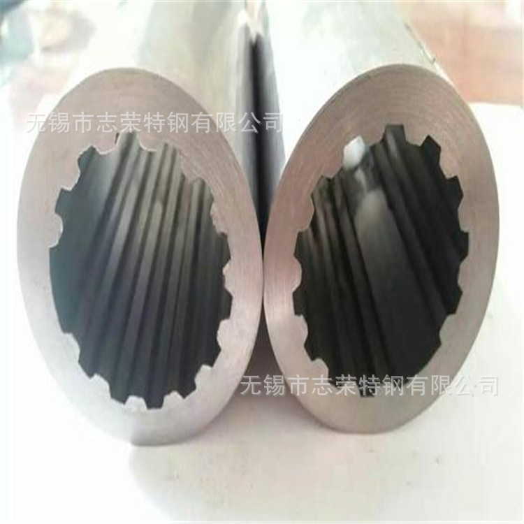 精拔/精轧异型管 外圆内六角管 外圆内八角 花键管 按图纸生产