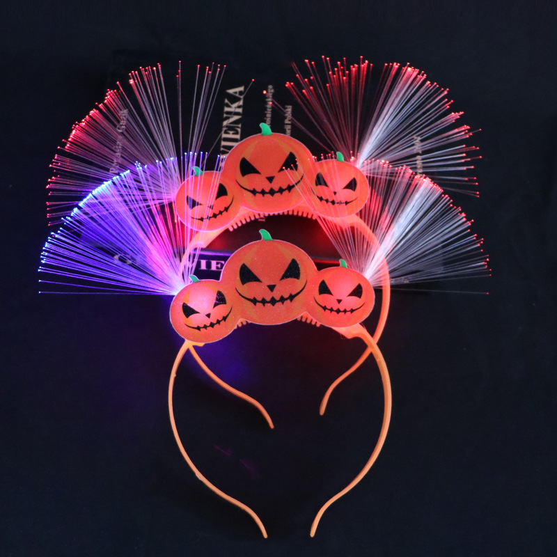 Cabeza de calabaza de fibra óptica