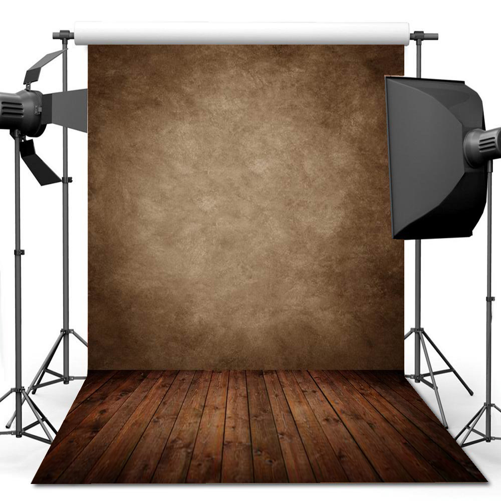 Amazon transfronteriza shabby pared de ladrillo madera pintura al óleo estilo fotografía infantil fotografía vinilo Fondo tela