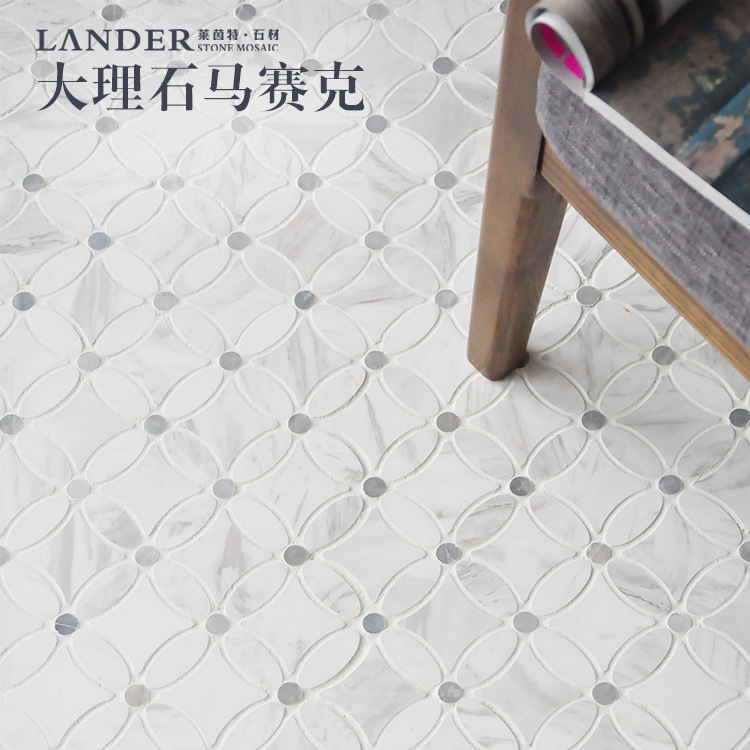 Мозаика мраморная Lander Stone Alien LAY037